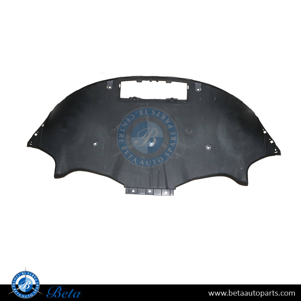 Rear Bumper Under Cover with Tow Cover Hole for Tesla Model 3 2017-2023 models, Part Number 1135410-00-A Rear Bumper Under Cover with Tow Cover Hole for Tesla Model 3 2017-2023 models, Part Number 1135410-00-A